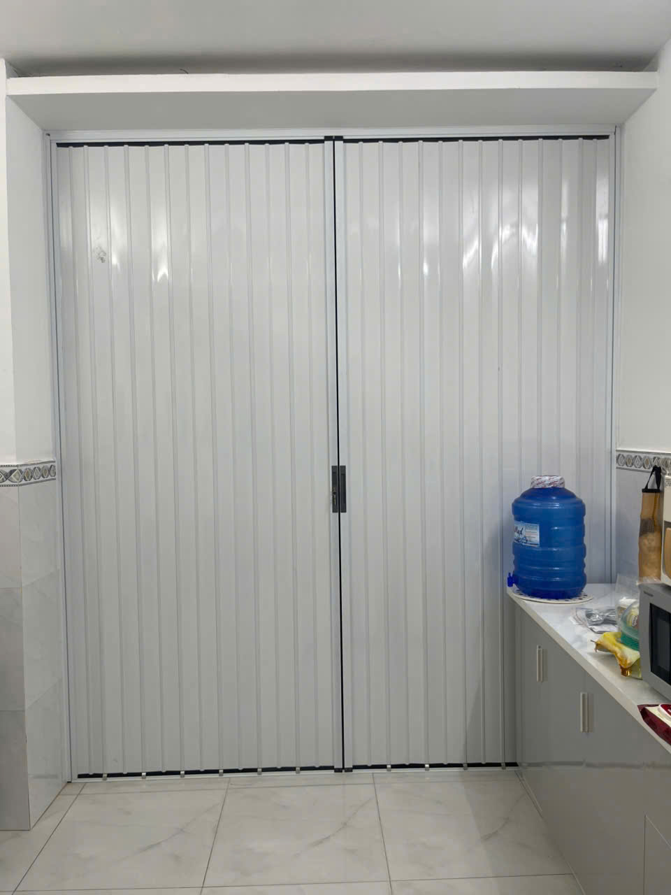 CỬA XẾP LÁ NHÔM 5